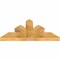 Ekena Millwork Richland Rough Sawn Timber Gable Bracket, Western Red Cedar, 48"W x 22"H x 4"D x 6"F, 11/12 Pitch GBW048X22X0406RIC00RWR - alternate 3